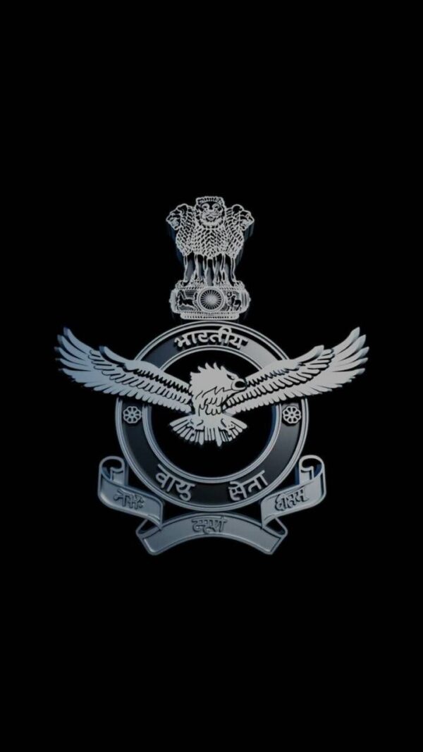 "Motivational Indian Air Force Metal Wall Poster - Image 2